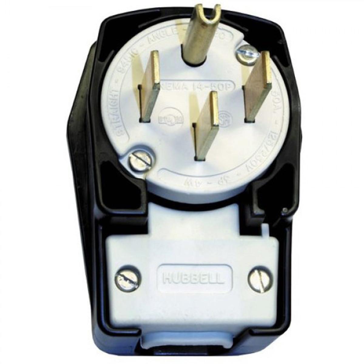 Hubbell Qualifies for Free Shipping Hubbell Plug 125/250 50a 3-Pole 4-Wire #HBL9452C