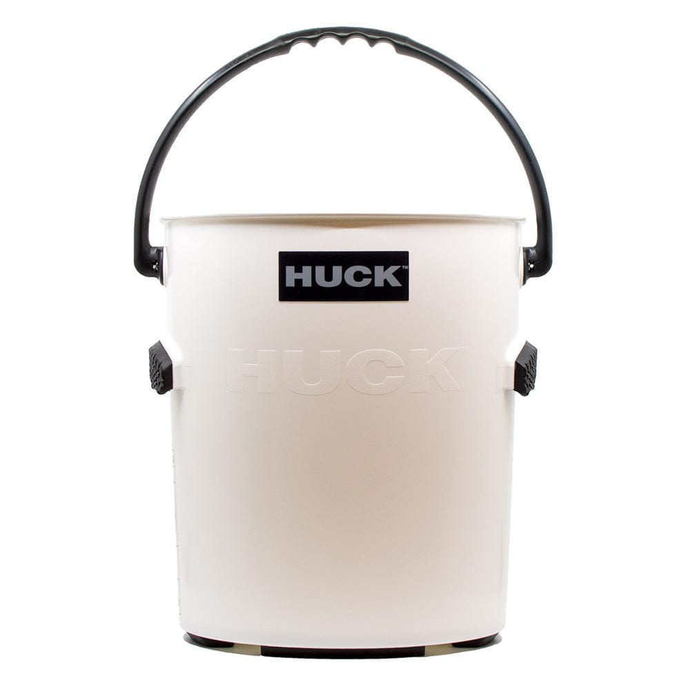 HUCK Performance Buckets Qualifies for Free Shipping Huck Performance Bucket Tuxedo White with Black Handle #76174