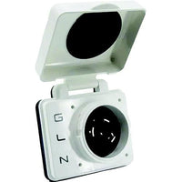Hughes Autoformers Qualifies for Free Shipping Hughes Autoformers 30a Smart RV Power Inlet White #SV30APIW