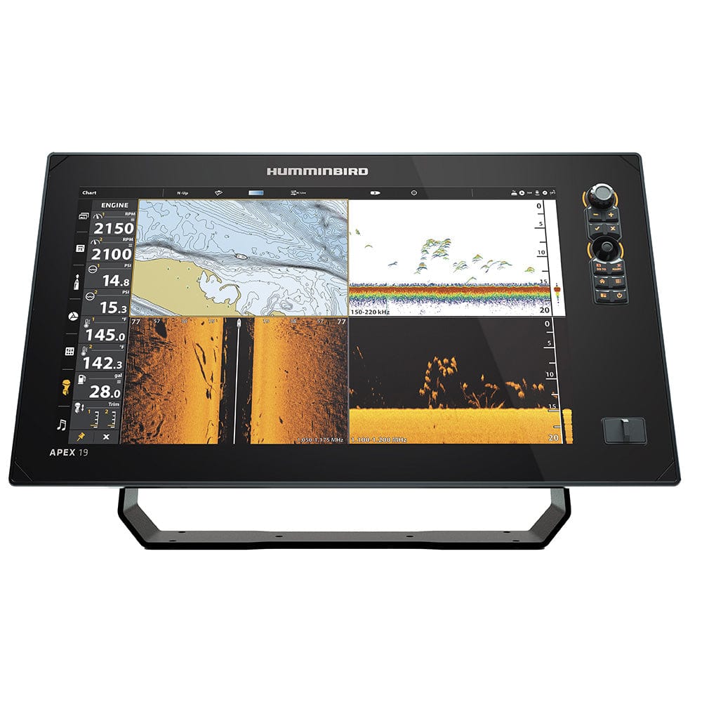 Humminbird Not Qualified for Free Shipping Humminbird APEX 19 MSI+ VX Chartplotter Display Only #411240-1XCHO