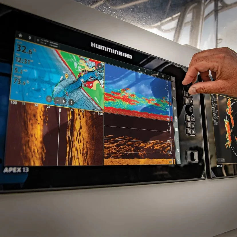 Humminbird Not Qualified for Free Shipping Humminbird APEX 19 VX MSI+ Chartplotter/Fishfinder No Ducer #411240-1VXCHO