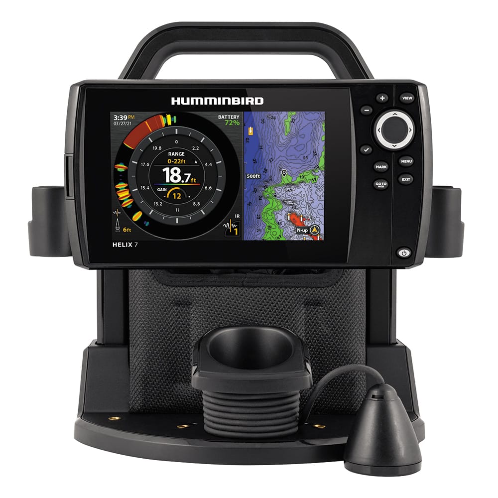 Humminbird Qualifies for Free Shipping Humminbird Ice Helix 7 G4 All Season without Battery #411760-1NB