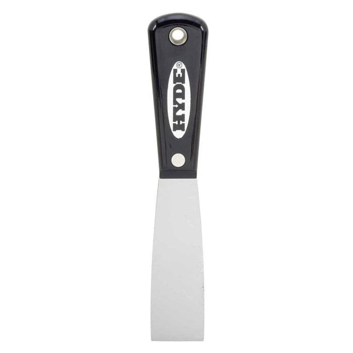 Hyde Tools Qualifies for Free Shipping Hyde Tools 1.25'' Flex Black-Silver Putty Knife #2000