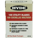 Hyde Tools Qualifies for Free Shipping Hyde Tools HD Utility Knife Blades 100-pk #42150