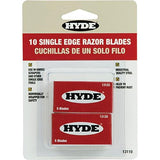 Hyde Tools Qualifies for Free Shipping Hyde Tools Razor Blades 10 Blades/Card #13110