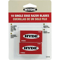 Hyde Tools Qualifies for Free Shipping Hyde Tools Razor Blades 10 Blades/Card #13110