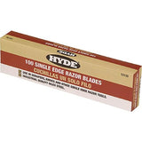 Hyde Tools Qualifies for Free Shipping Hyde Tools Single Edge Razor Blades 100-pk #13135