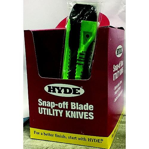 Hyde Tools Qualifies for Free Shipping Hyde Tools Snap Knife Dspy Box 18mm 25-pc #49697