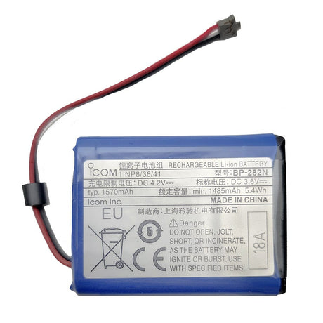 Icom Qualifies for Free Shipping Icom Battery for Newer M25 Radios #BP282N