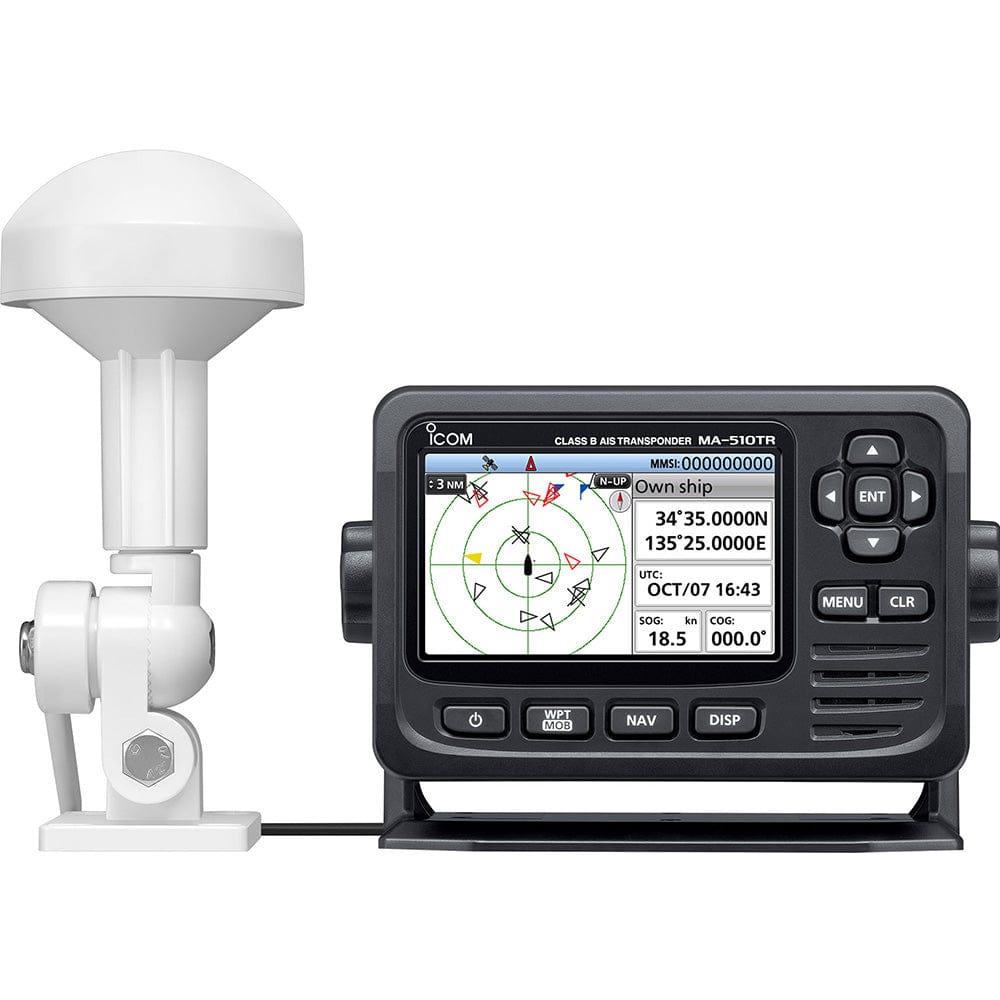 Icom Qualifies for Free Shipping Icom MA-510TR AIS Transponder with Antenna & 4.3" Display #MA510TR 13