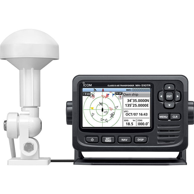 Icom Qualifies for Free Shipping Icom MA-510TR AIS Transponder with Antenna & 4.3" Display #MA510TR 13