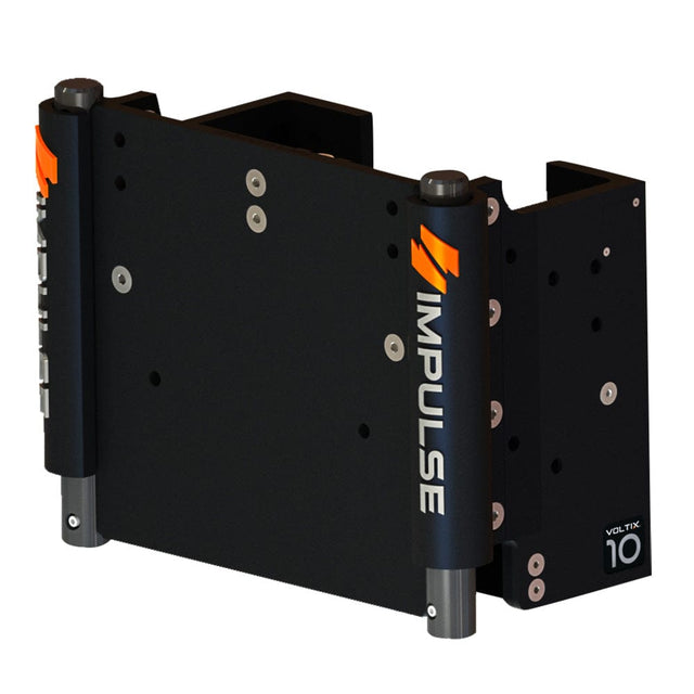 IMPULSE Not Qualified for Free Shipping IMPULSE XL Jack Plate 10" Black Anodized with Standard Remote #75073-B