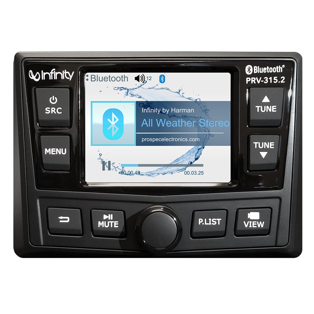 Infinity Qualifies for Free Shipping Infinity AM/FM/Bluetooth/USB Stereo Receiver #INFPRV315.2
