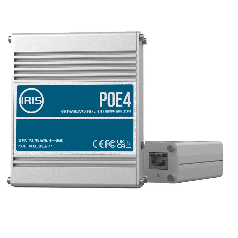 Iris Innovations Qualifies for Free Shipping Iris Four Channel + Uplink Poe + Switch IEEE802.3AT #POE4V2