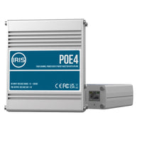 Iris Innovations Qualifies for Free Shipping Iris Four Channel + Uplink Poe + Switch IEEE802.3AT #POE4V2