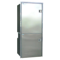 Isotherm Truck Freight - Not Qualified for Free Shipping Isotherm Cr 195 SS Left Swing Fridge with Freezer AC/DC #1195BB7NK0000