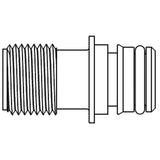 Jabsco Not Qualified for Free Shipping Jabsco 2 x 1/2" Straight NPS 2-5 GPM #1877K-2242S