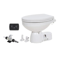 Jabsco Not Qualified for Free Shipping Jabsco Quiet Flush E2 Fresh Water Toilet Regular Bowl 24v #38045-4194RSP