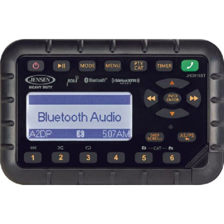 JENSEN Qualifies for Free Shipping JENSEN Heavy-Duty AM/FM/WB/SiriusXM R #JHD916BT