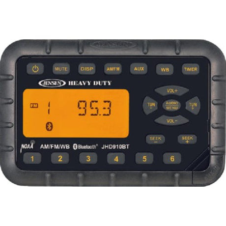 JENSEN Qualifies for Free Shipping JENSEN JHD910 with Bluetooth Streaming #JHD910BT
