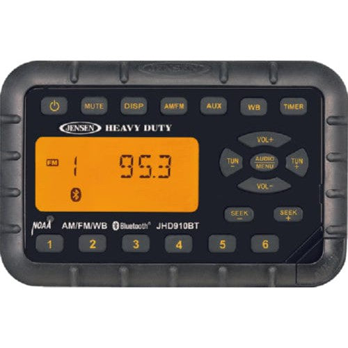 JENSEN Qualifies for Free Shipping JENSEN JHD910 with Bluetooth Streaming #JHD910BT