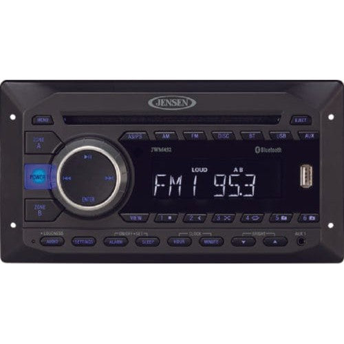 JENSEN Qualifies for Free Shipping JENSEN Wall Mount Stereo with DVD 2-Zone #JWM452