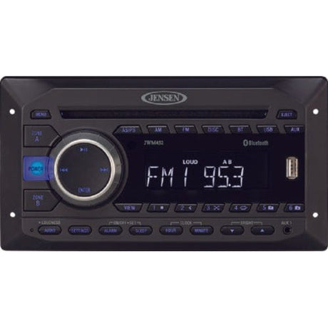 JENSEN Qualifies for Free Shipping JENSEN Wall Mount Stereo with DVD 2-Zone #JWM452
