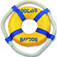 JIF Marine Products Dog Fetch Ring Nautical Yellow #FR-YEL
