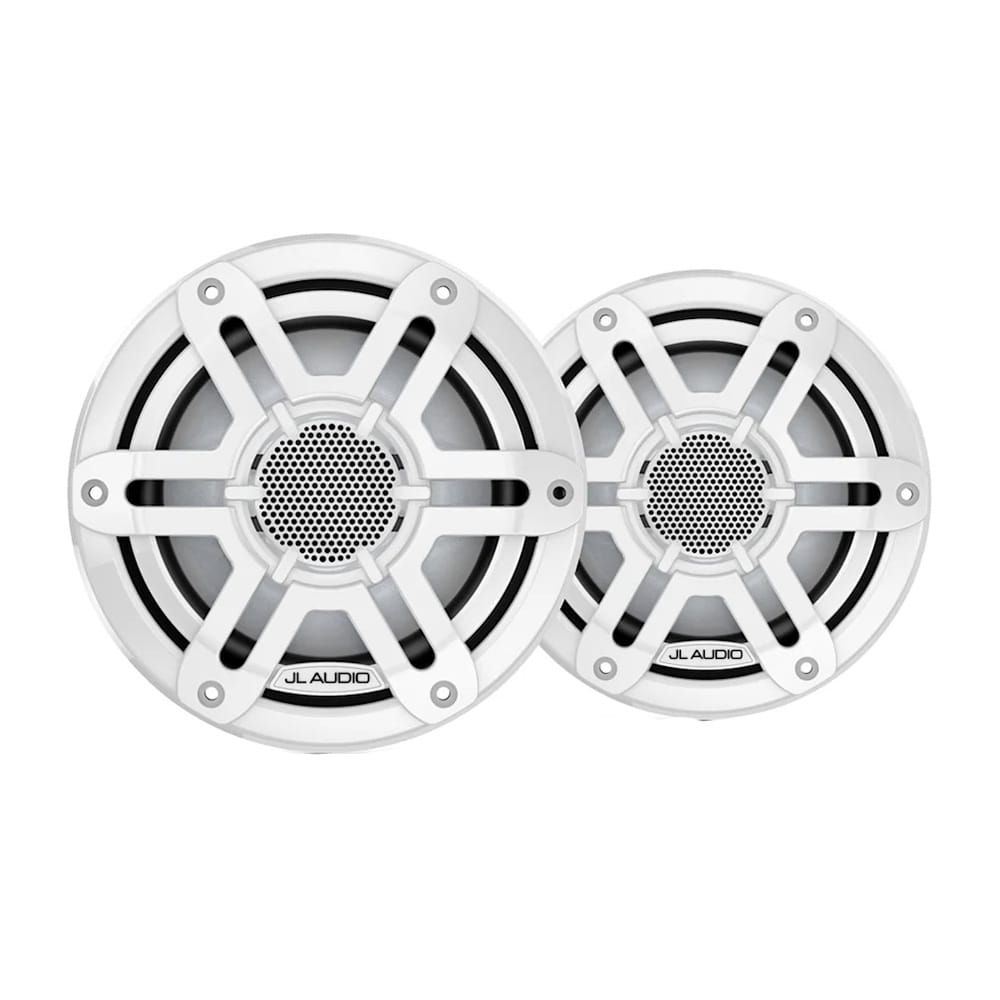 JL Audio Qualifies for Free Shipping JL Audio M200 Marine Speakers 6.5" with White Sport Grille #010-04753-00