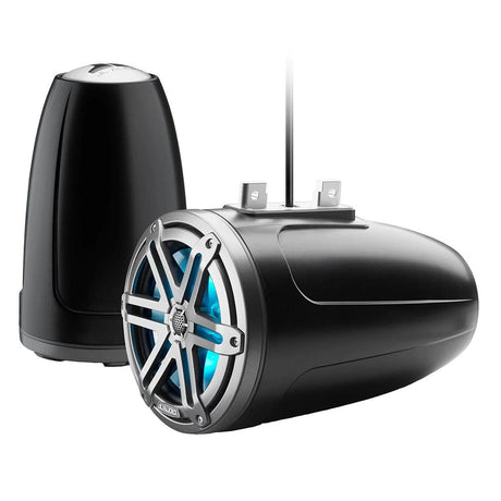 JL Audio Qualifies for Free Shipping JL Audio M3 7.7" Enclosed Tower Speakers Gray Sport Grille with RGB LED #010-03268-00