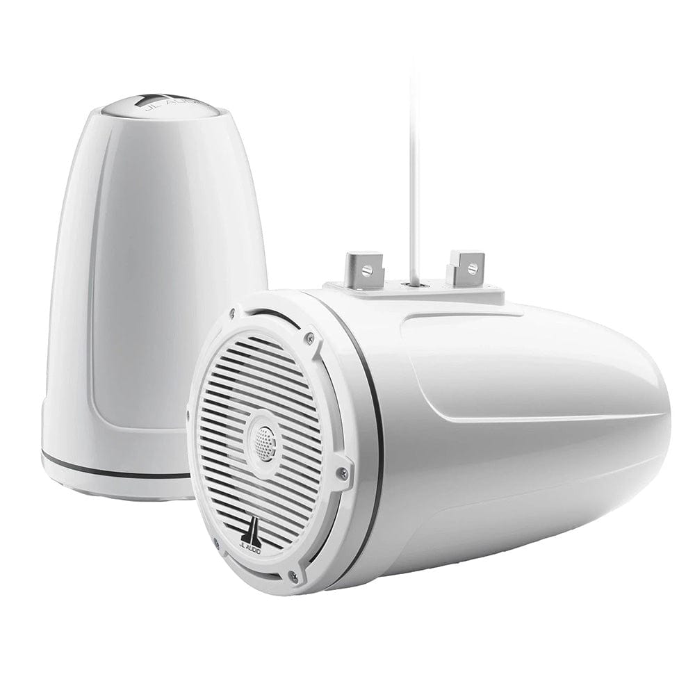 JL Audio Qualifies for Free Shipping JL Audio M3 7.7" Enclosed Tower Speakers White Classic Grille #010-03266-00
