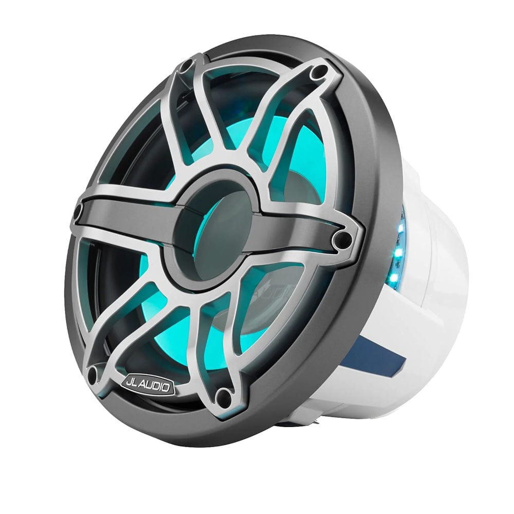 JL Audio Qualifies for Free Shipping JL Audio M6 10" Subwoofer with Titanium Sport Grille Infinite Baffle RGB LED #010-03087-00