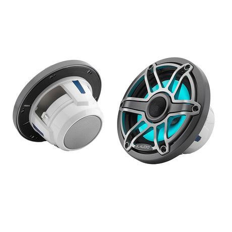 JL Audio Qualifies for Free Shipping JL Audio M6 6.5" Coaxial Speakers Gray Sport Grille with RGB LED #010-03092-00