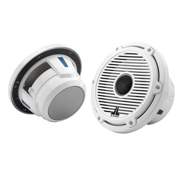 JL Audio Qualifies for Free Shipping JL Audio M6 7.7" Coaxial Speakers White Classic Grille Black Tweeter #010-03094-00