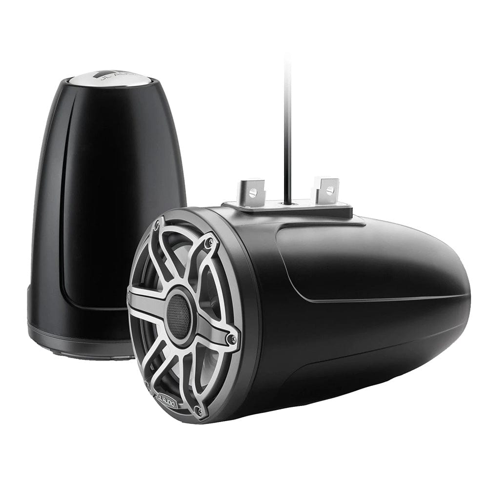 JL Audio Qualifies for Free Shipping JL Audio M6 7.7" Enclosed Tower Speakers Titanium Sport Grille #010-03279-00