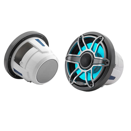JL Audio Qualifies for Free Shipping JL Audio M6 8.8" Coaxial Speakers Titanium Sport Grille with RGB LED #010-03099-00