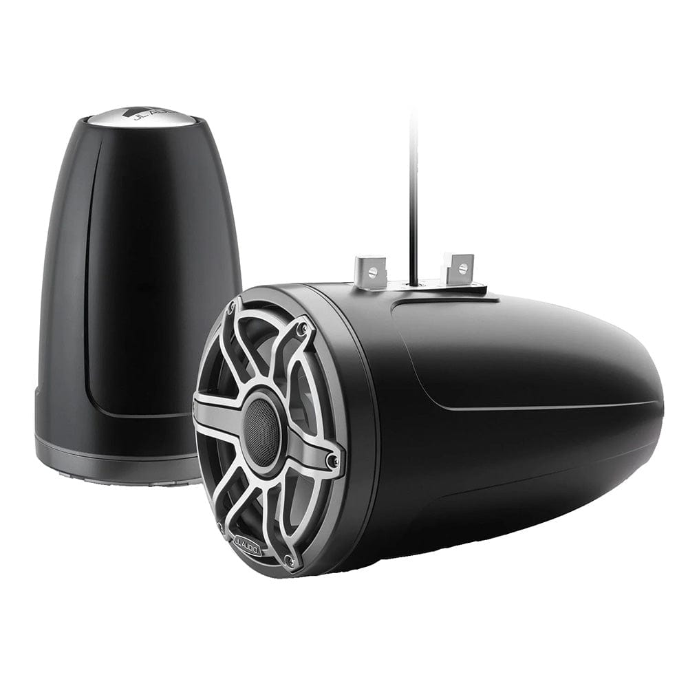JL Audio Qualifies for Free Shipping JL Audio M6 8.8" Enclosed Tower Speakers Titanium Sport Grill #010-03284-00
