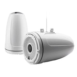 JL Audio Qualifies for Free Shipping JL Audio M6 8.8" Enclosed Tower Speakers White Classic Grille Black Tweeter #010-03280-00