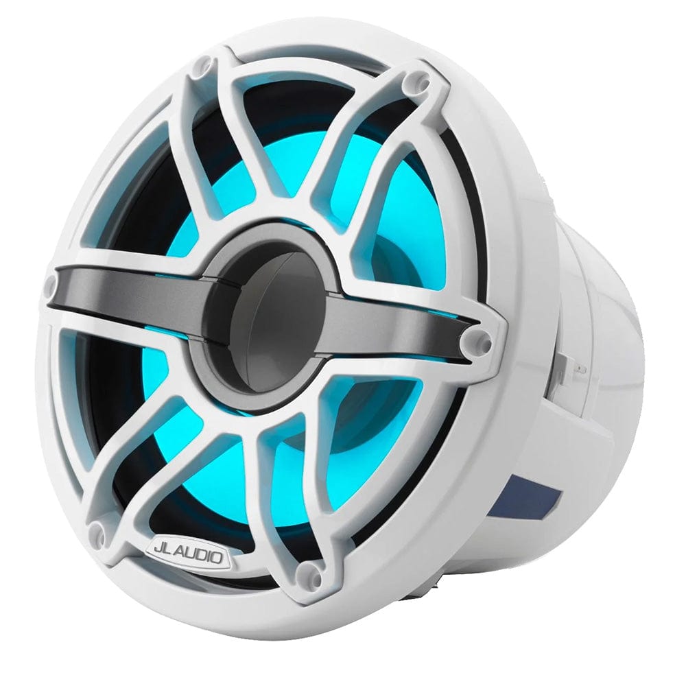 JL Audio Qualifies for Free Shipping JL Audio M6 8" Subwoofer with White Sport Grille Infinite Baffle RGB LED #010-03081-00