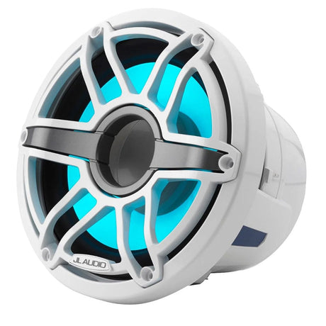 JL Audio Qualifies for Free Shipping JL Audio M6 8" Subwoofer with White Sport Grille Infinite Baffle RGB LED #010-03081-00