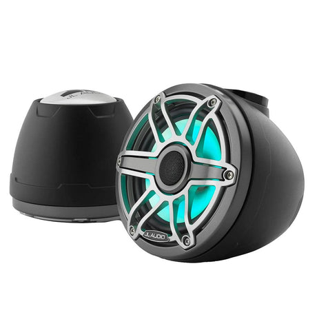 JL Audio Qualifies for Free Shipping JL Audio M6 VeX 6.5" Enclosed System Titanium Sport Grille with RGB LED #010-03261-00