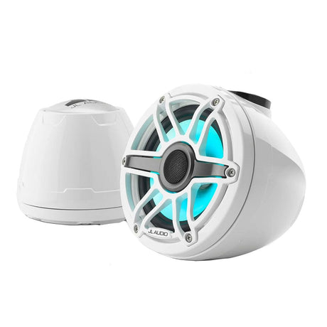 JL Audio Qualifies for Free Shipping JL Audio M6 VeX 6.5" Enclosed System White Sport Grille with RGB LED #010-03262-00