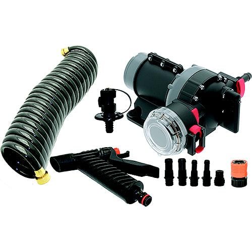 Johnson Pump Qualifies for Free Shipping Johnson Pump Aqua Jet II Washdown Pump 3.5 GPM 12v 72 PSI Kit #10-25013-14