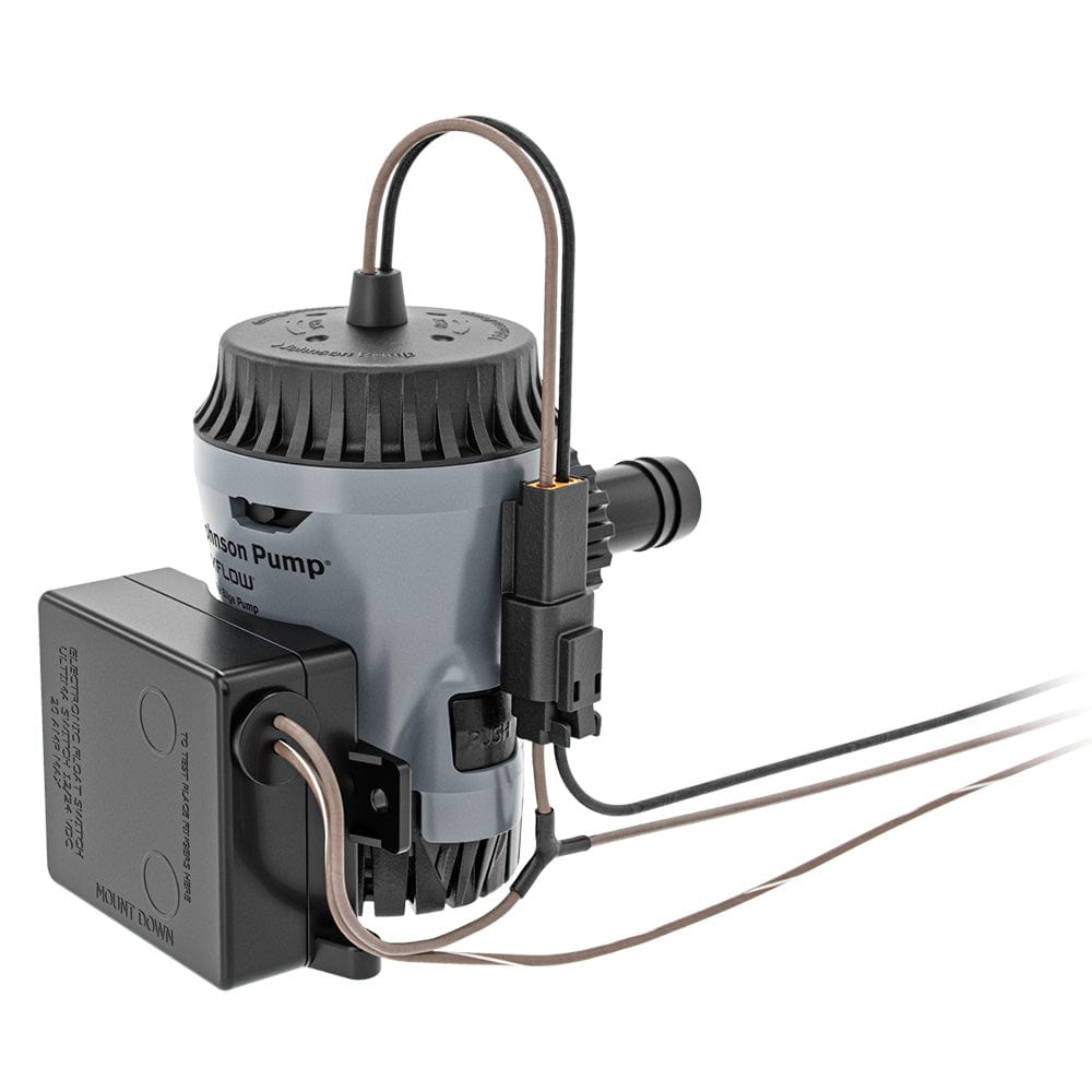 Johnson Pump Qualifies for Free Shipping Johnson Pump Aqua Void Ultima Combo 500 GPH Bilge Pump 12v #10-13635-01