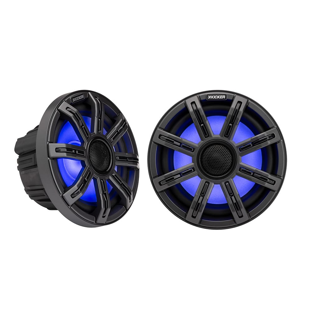 KICKER Qualifies for Free Shipping KICKER 8" Premium Marine Coaxial Speakers 4 Ohm #51MSC8