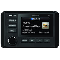 KICKER Qualifies for Free Shipping KICKER KMC4 Weather-Resistant Gauge-Style Media Center #46KMC4