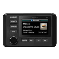 KICKER Qualifies for Free Shipping Kicker Kmc4 Weather-Resistant Gauge-Style Media Center with Bt #51KMC4