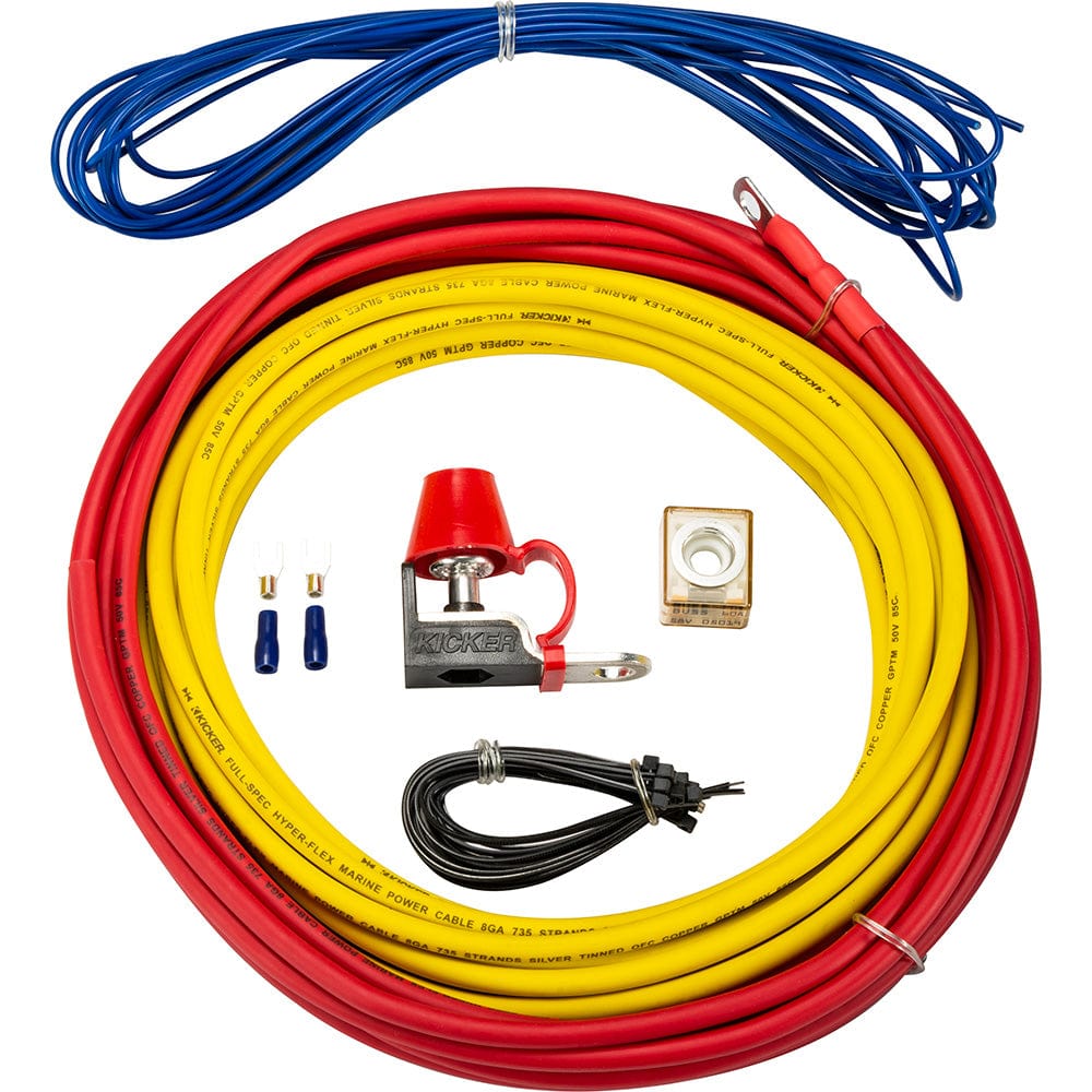 KICKER Qualifies for Free Shipping KICKER KMPK8 8 AWG Amp Power Kit #47KMPK8