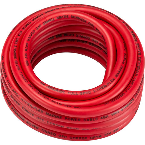 KICKER Qualifies for Free Shipping KICKER KMWPR420 20' 4 AWG Power Wire Red #47KMWPR420