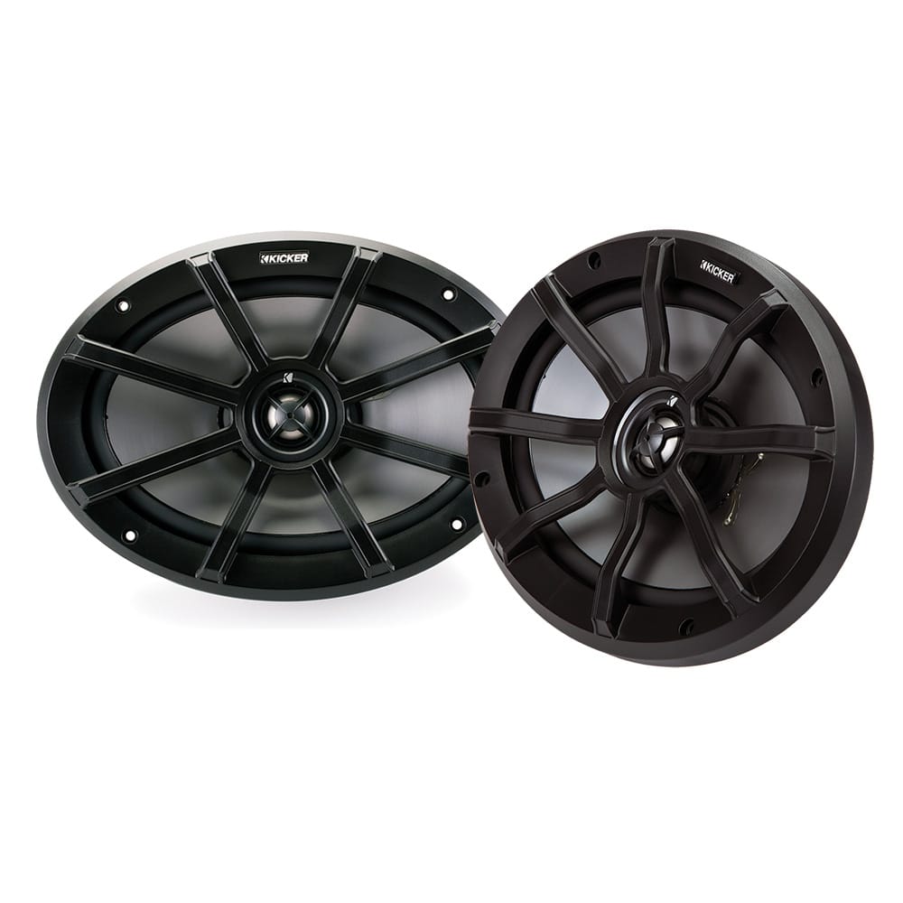 KICKER Qualifies for Free Shipping KICKER PS69 6" x 9" Powersports Weatherproof Coaxial Speakers #40PS694